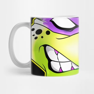 Angry Purple Ninja Turtle Mug